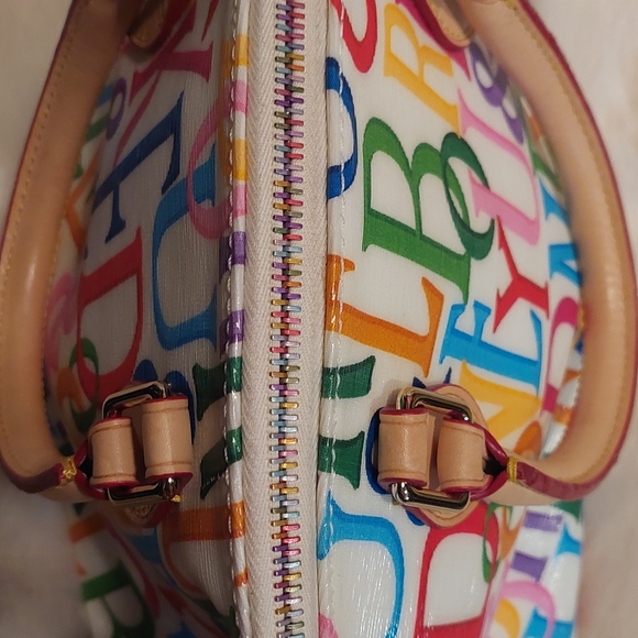 Dooney & Bourke rainbow Retro handbag - Picture 15 of 16
